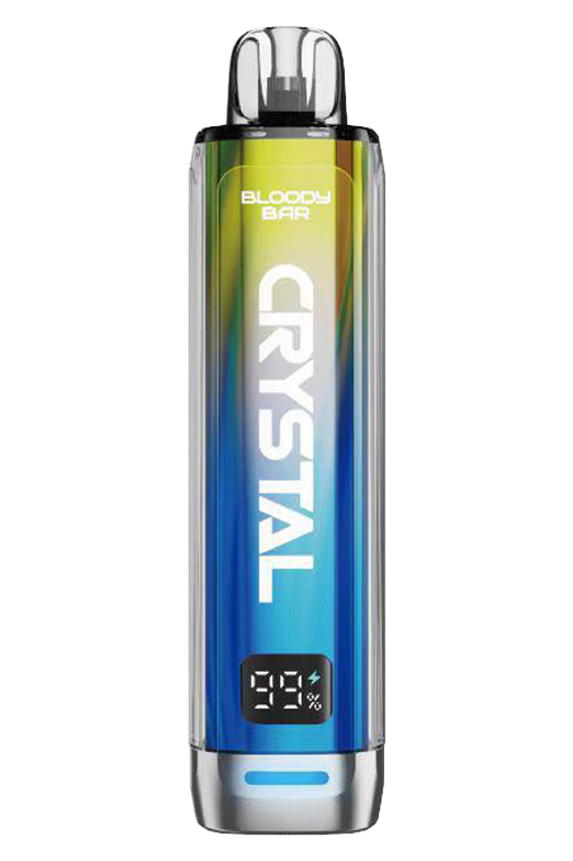 Bloody Bar Crystal 10K Pod Kits: Blue Razz Cherry - 20mg