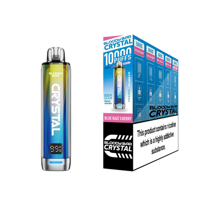 Bloody Bar Crystal 10K Pod Kits: Blue Razz Cherry - 20mg
