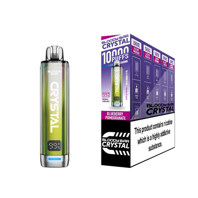 Bloody Bar Crystal 10K Pod Kits: Blueberry Pomegranate - 20mg