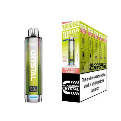 Bloody Bar Crystal 10K Pod Kits: Cherry Peach Lemonade  - 20mg