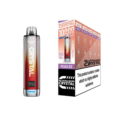 Bloody Bar Crystal 10K Pod Kits: Peach Ice - 20mg