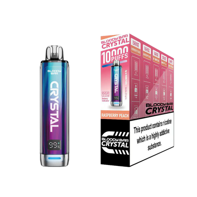 Bloody Bar Crystal 10K Pod Kits: Raspberry Peach - 20mg