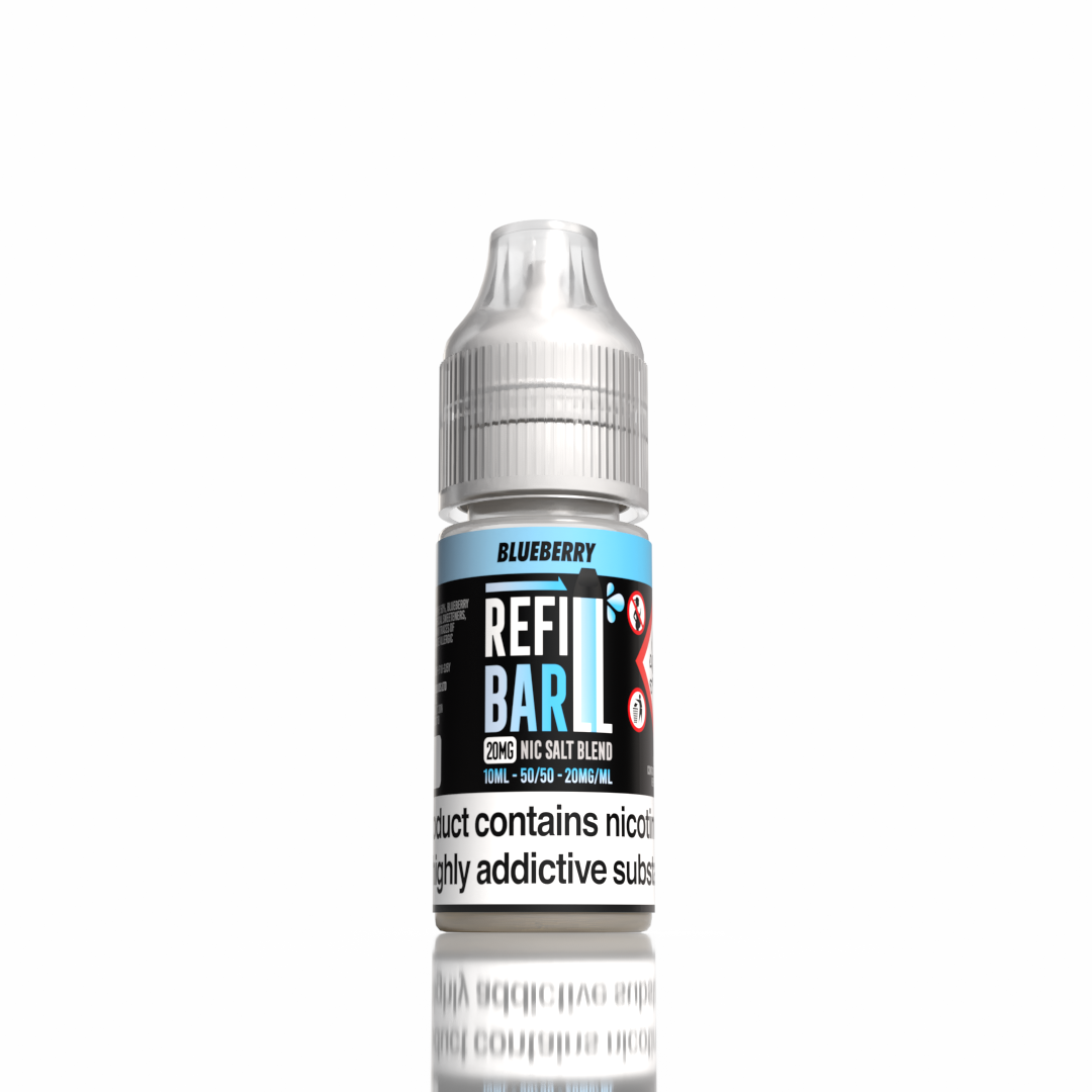 Refill Bar Salts Blueberry 10ml 50vg - (Pack Of 20)