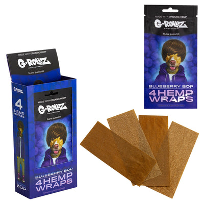 G-Rollz Hemp Wraps - Blueberry Bop (15pcs)