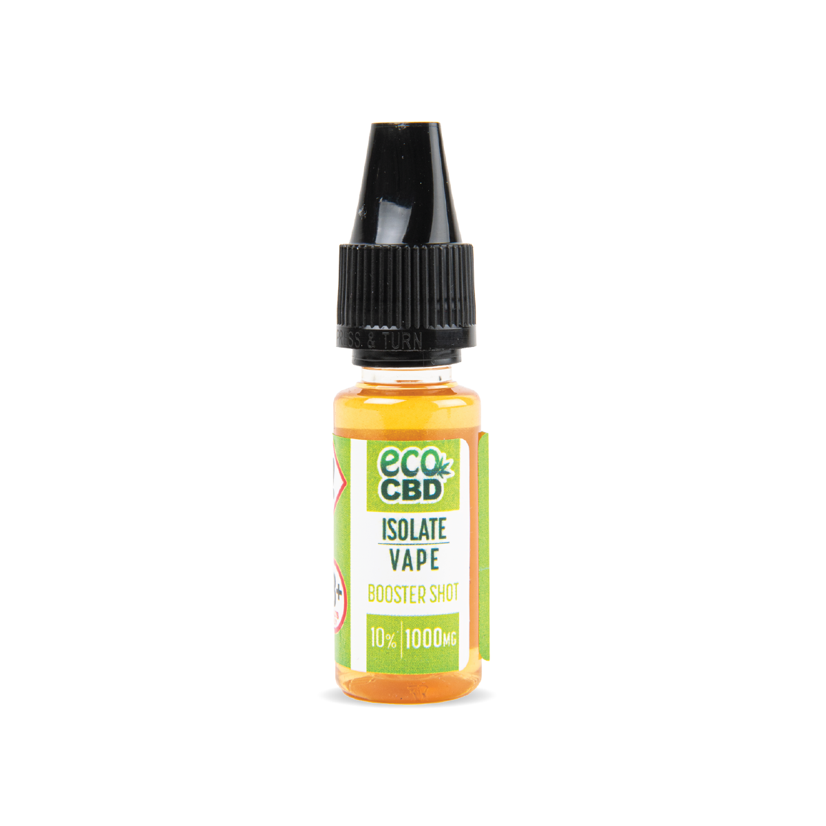Eco-CBD 10ml Vape Booster Shot: 10% CBD Isolate - 1000mg