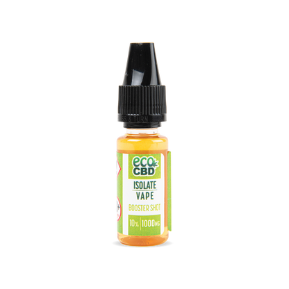 Eco-CBD 10ml Vape Booster Shot: 10% CBD Isolate - 1000mg