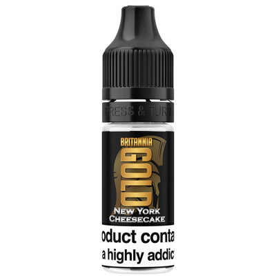 Britannia Gold New York Cheesecake 10ml 40vg - (Pack Of 20)