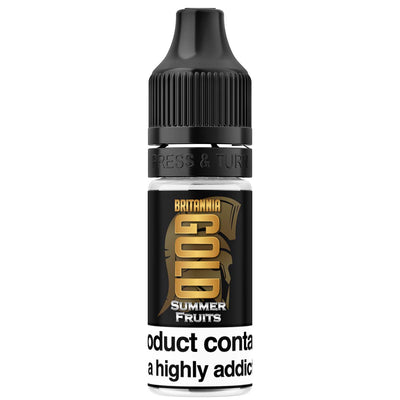 Britannia Gold Summer Fruits 10ml 40vg - (Pack Of 20)