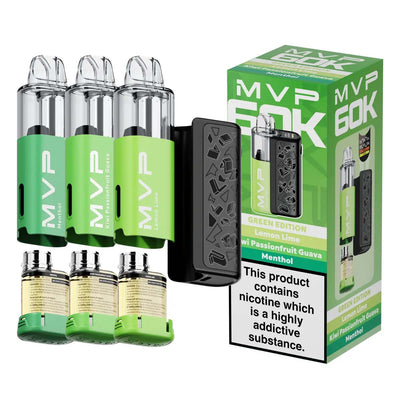 Innokin MVP 60K Pre-Filled Vape Kits: Green Edition