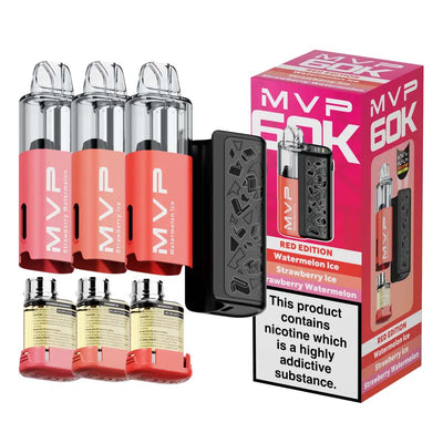 Innokin MVP 60K Pre-Filled Vape Kits: Red Edition
