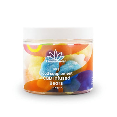 Cannapower CBD Infused Bears - 400mg - 125g