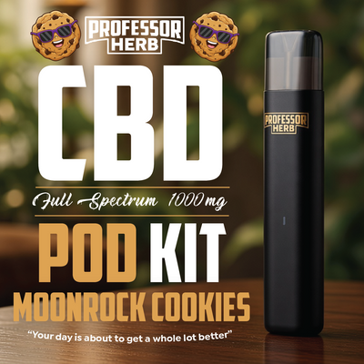 Professor Herb 1000mg CBD Full Spectrum 1ml Pod Kit