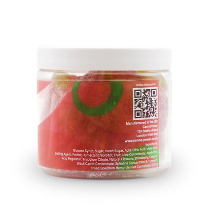 Cannapower CBD Infused Strawberries - 400mg - 125g