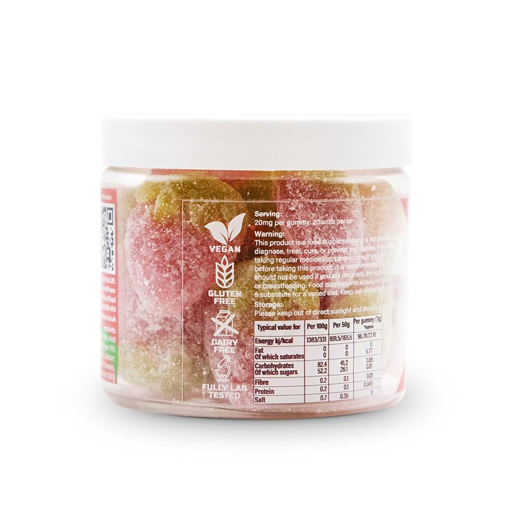 Cannapower CBD Infused Strawberries - 400mg - 125g