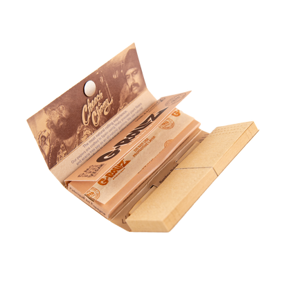 G-Rollz 'Cheech & Chong' 1-1/4 Unbleached Papers + Tips