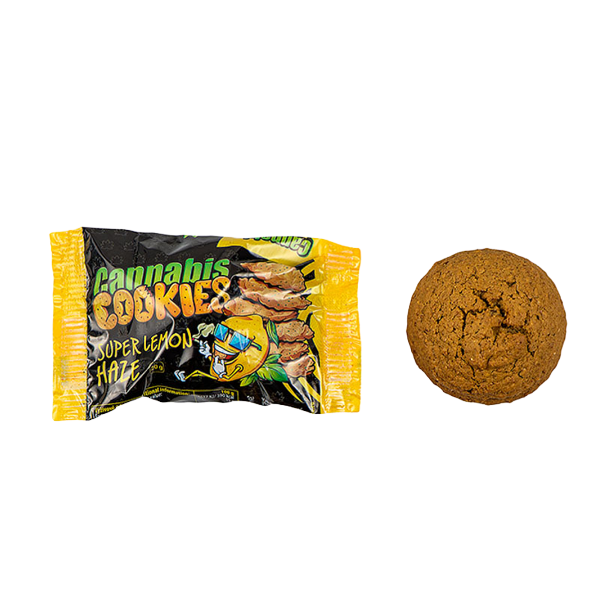 Euphoria Cannabis Airlines: Cannabis Cookies - Super Lemon Haze (6 Pack)