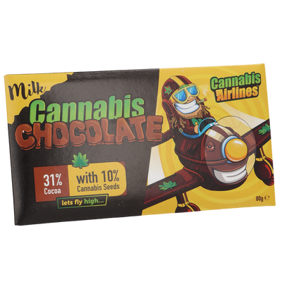 Euphoria Cannabis Airlines: Cannabis Chocolate - Milk