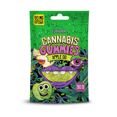 Euphoria Cannabis Gummies - Apple OG