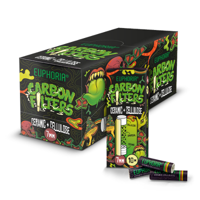 Euphoria Cellulose + Ceramic Carbon Filters (30pcs x 10)