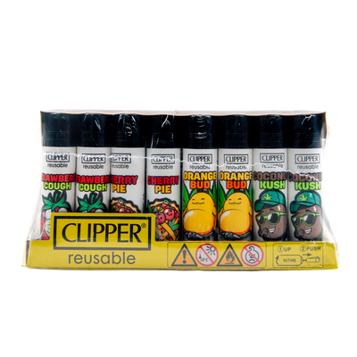 Clipper: High Tropicool BW Lighters (48 Pack)