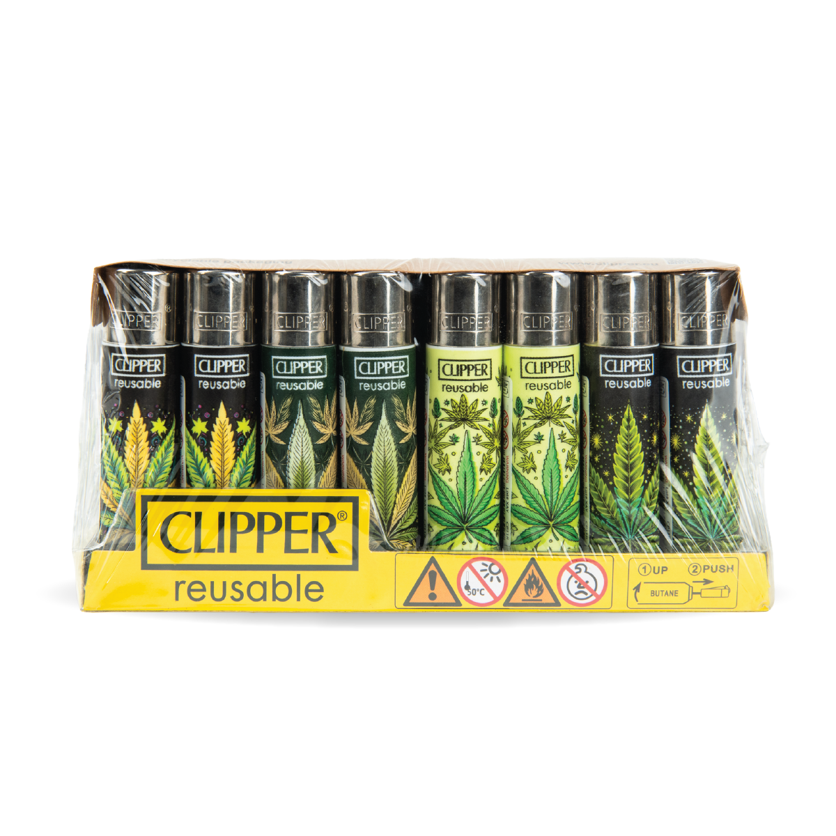 Clipper Lighters - Pure Leaves (40 pcs)