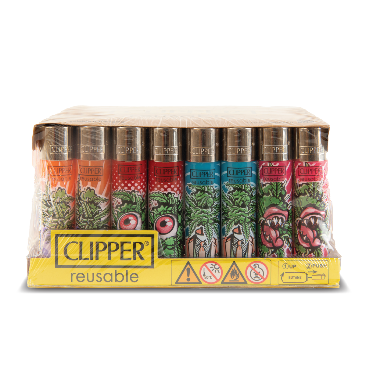 Clipper Lighters: Out Of Weed LB (48 Pack)