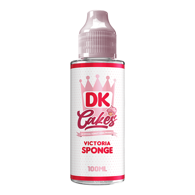 Donut King Victoria Sponge Cakes 100ml 70vg - (Pack Of 5)