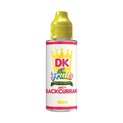 Donut King Fruits Juicy Blackcurrant 100ml 70vg - (Pack Of 5)