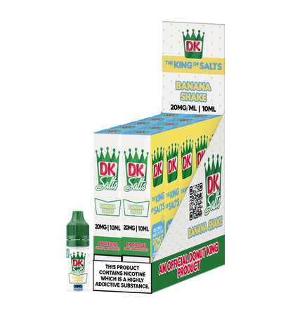 Donut King Salt Banana Ice 10ml - (Pack Of 10)