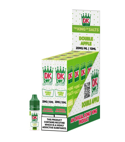 Donut King Salt Double Apple 10ml - (Pack Of 10)
