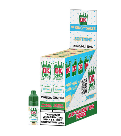 Donut King Salt Softmint 10ml - (Pack Of 10)