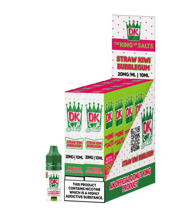Donut King Salt Kiwi Strawberry Bubblegum 10ml - (Pack Of 10)