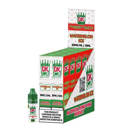 Donut King Salt Watermelon Ice 10ml - (Pack Of 10)