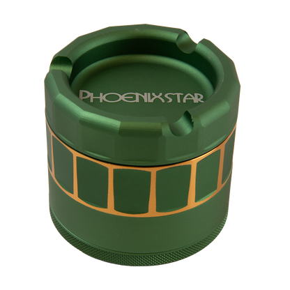 Phoenix Star Built In Ashtray 4 Piece 2.2 " Grinder (PGR40)