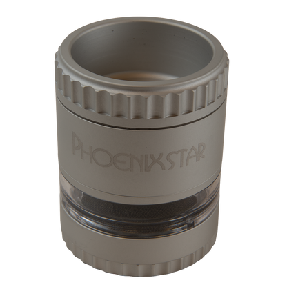 Phoenix star Built In Ashtray 4 Piece 3.3 " Grinder (PGR61)