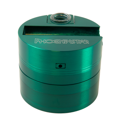 Phoenix Star Built In Smokers Pipe 5 Piece Grinder (PGR45)