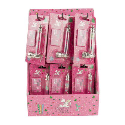 Smokers Pipes Pink Baked Bunny (24 Pack)