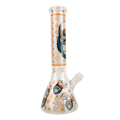 Large Bong Smokers Set - Indica Gorilla Rolling Stars