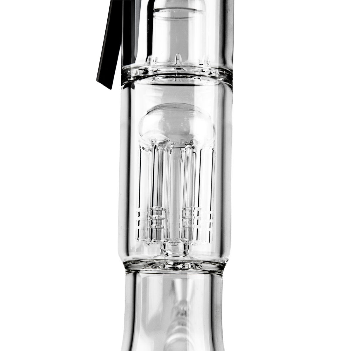 Phoenix Star: 14.8" Glass Percolator Bong With Ice Catch And Splash Guard - (PHX45)