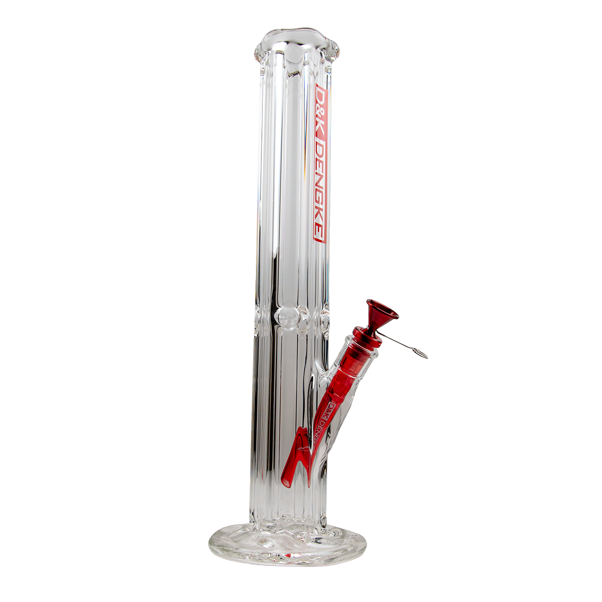 D&K 16.7 Inch Straight Glass Bong