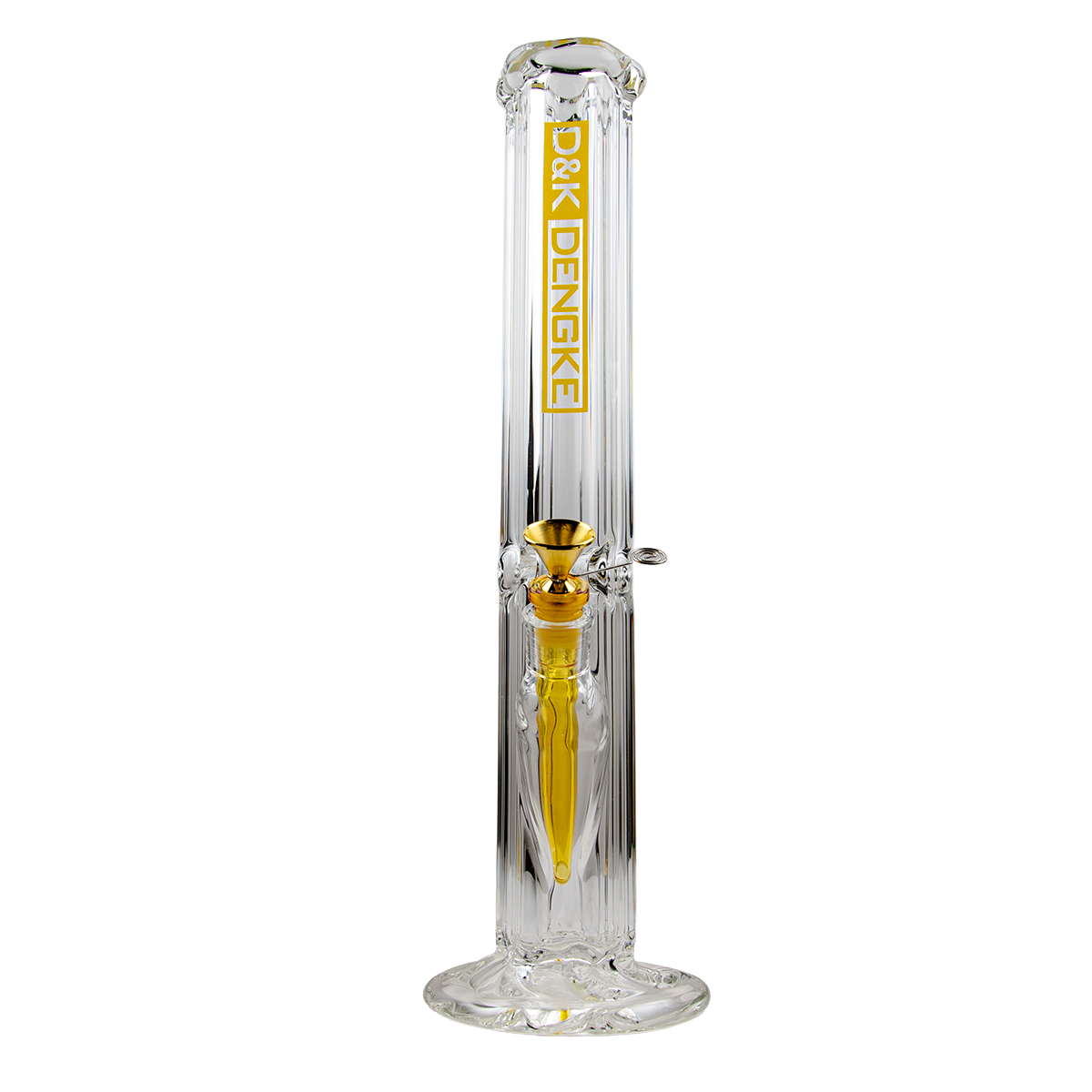 D&K 16.7 Inch Straight Glass Bong