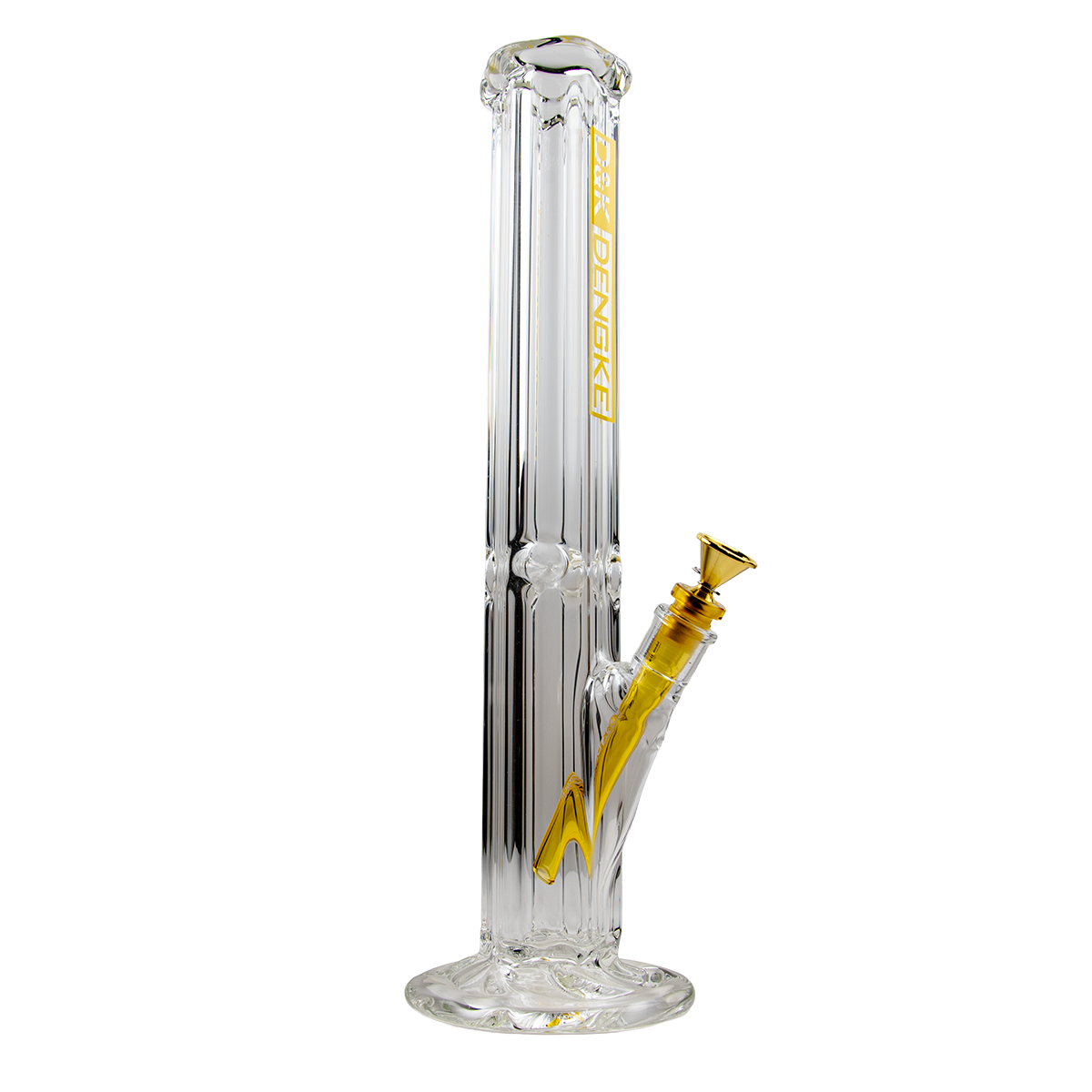 D&K 16.7 Inch Straight Glass Bong