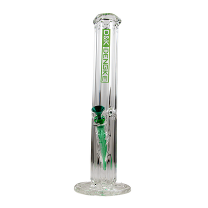D&K 16.7 Inch Straight Glass Bong