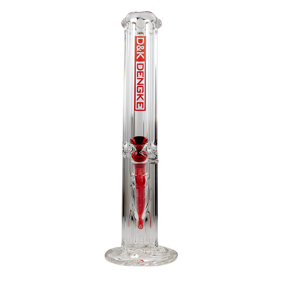 D&K 16.7 Inch Straight Glass Bong