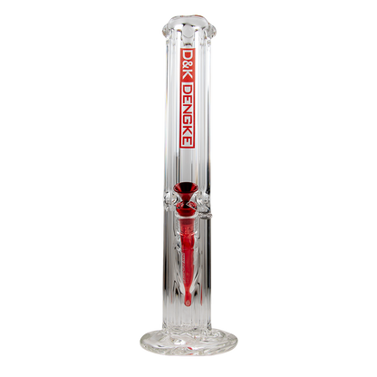 D&K 16.7 Inch Straight Glass Bong