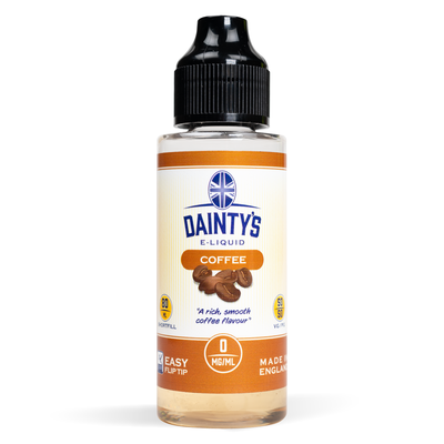Dainty's 80ml E-Liquid Shortfills - Coffee