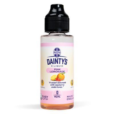 Dainty's 80ml E-Liquid Shortfills - Pink Lemonade