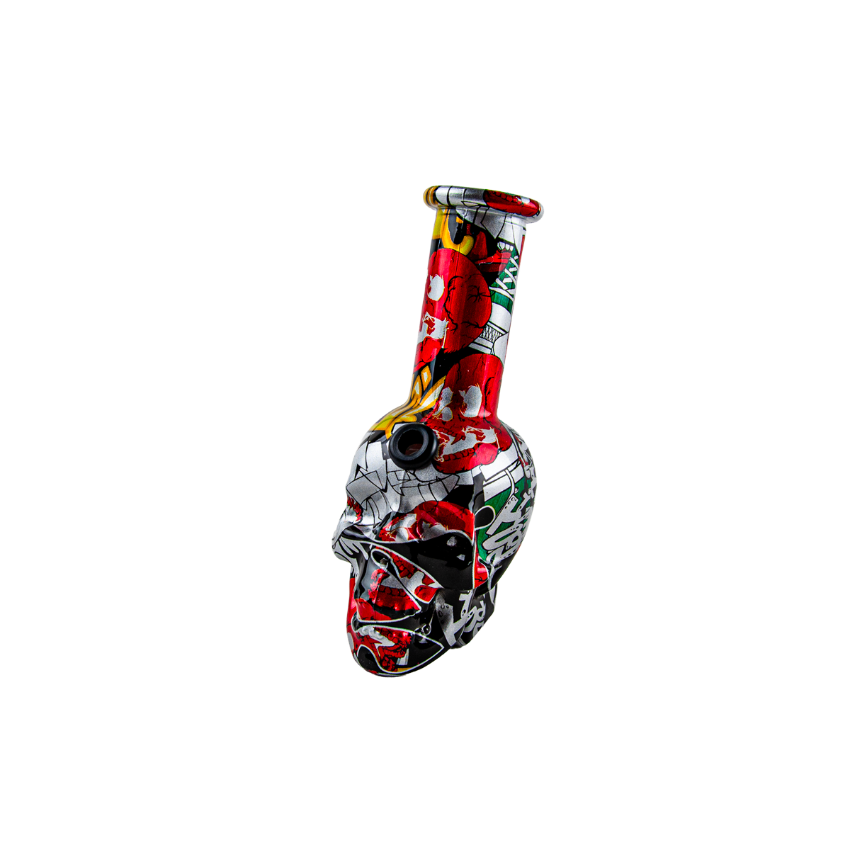 Sparkys Mini Glass Skull Bong