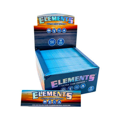 Elements Ultra Thin King Size Papers (50 Pack)