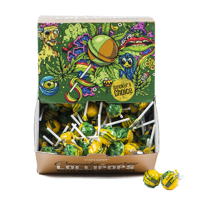 Euphoria Cannabis Lollipops Big Pack - Energy (200pcs)
